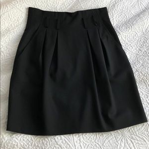 Theory high waisted skirt hollyann b style